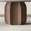 Table moderne en bois fritté et pierre moderne-125033638