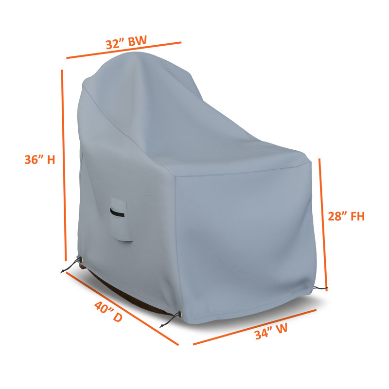Outdoor Cover, 91.4cm H x 81.3cm W x 86.4cm D, Light Grey