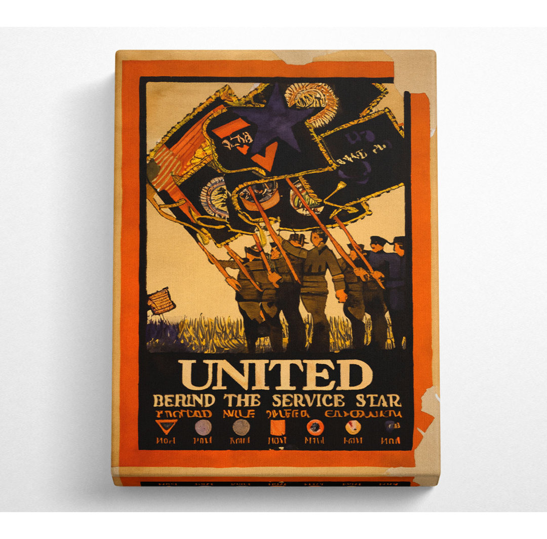 United - Kunstdrucke auf Leinwand - Wrapped Canvas