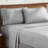 Superior Melange Flannel Cotton Two-Toned Fuzzy Warm Deep Pocket Sheet Set-2118421978-2118421982