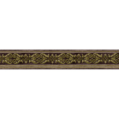 Dairra Architectural Scroll Leaf Border