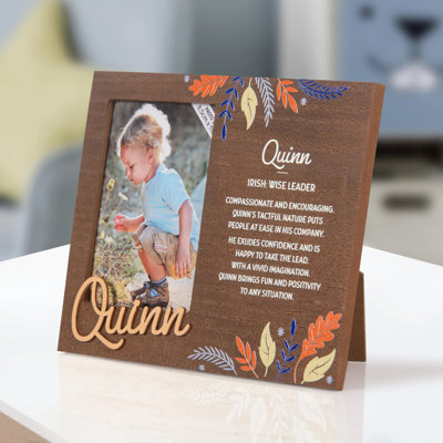 Hazella Tan Solid + Manufactured Wood Picture Frame