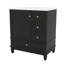 Meuble-lavabo pratique de 30 po avec lavabo - équipé d'une porte (avec tablette) et de trois tiroirs à fermeture en douceur-662011420