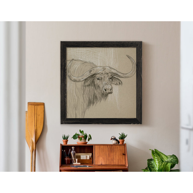 " Neutral Shapes I ", 31.5" H x 31.5" W x 1.5" D, Black Framed