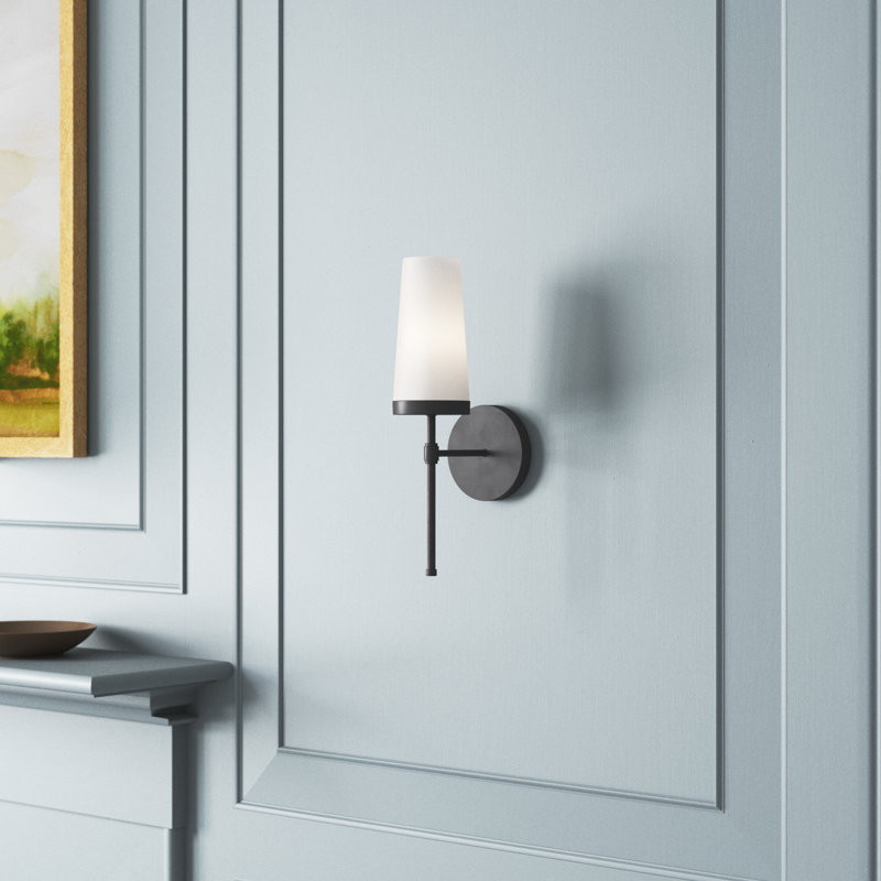 Doha Metal Wallchiere in Matte Black, Matte Black