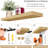 Sorbus 24" Floating Shelves with Invisible Mounting Set of 2-1249260645