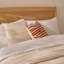Natural Square Throw Pillow Cover