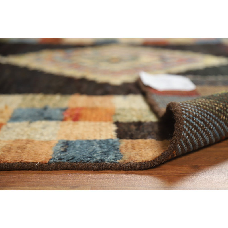 Tapis à carreaux oriental marocain 6 x 8