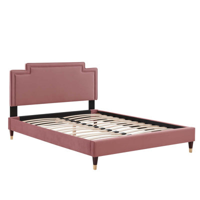 Modway Liva Performance Velvet Bed -  MOD-6796-DUS