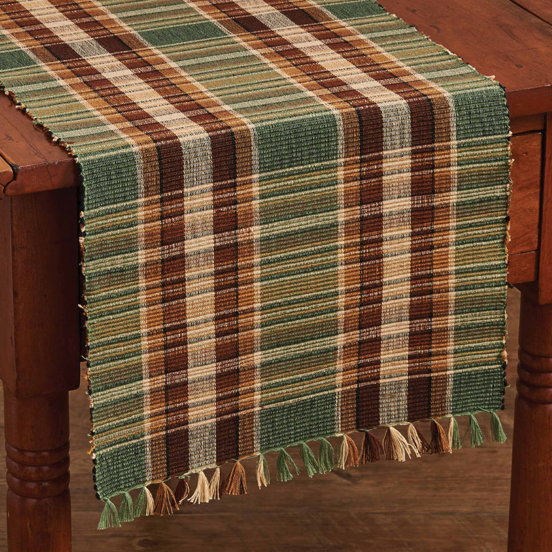 Gracie Oaks Wood River Table Runner - 36"L, 36" x 13"