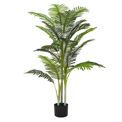 61" Artificial Palm Tree With Pot (Set Of 2)