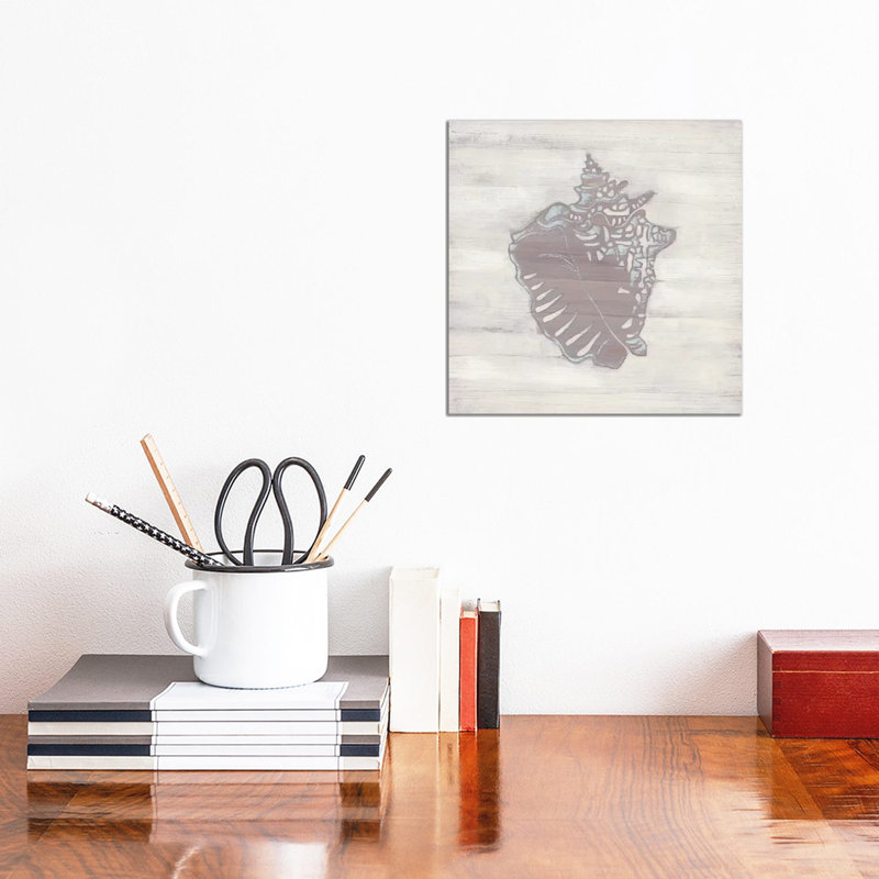New York Map by June Erica Vess - Wrapped Canvas Print, 30.48 cm H x 30.48 cm W