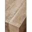Kingsburg Solid Wood Pedestal Coffee Table