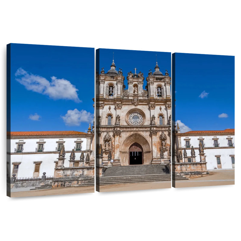 Alcobaca Monastery, 28" H x 45" W