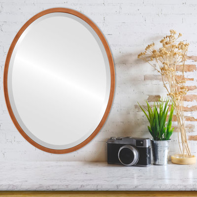 Javion Engineered Wood Flat Wall Mirror