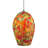 7"W Metro Fusion Popeye Mouth Blown Pendant