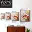 Reproduction encadrée FLORAL Series CCXXVVII - bois massif-935010178-935010191
