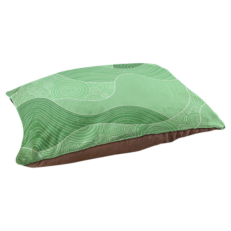 Coussin pour chien Byrge, Grand (l 42,5 po x P 32,5 po x H 14 po), Vert