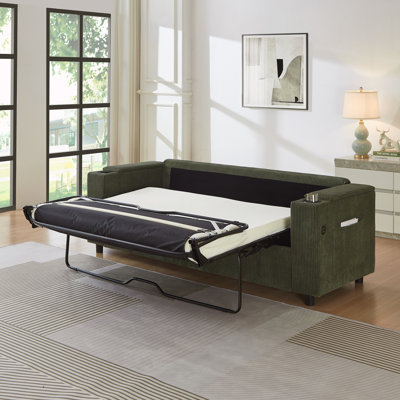 2-in-1 Sleeper Sofa for Living Room, Apartment and Small Space