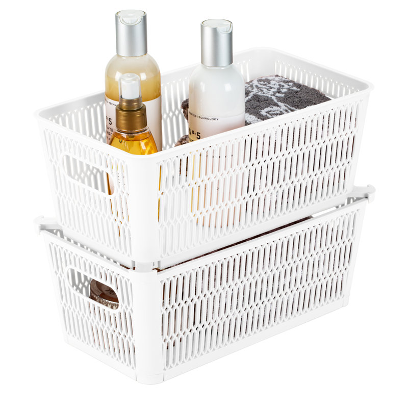 Rebrilliant Plastic Basket Set | Wayfair