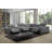 Leion 138" W Reversible Power Reclining Sectional with Storage Console -1844703649