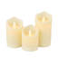 3Pcs LED Flameless Candles with Remote Control