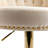 COOLMORE Swivel Bar Stools Set Of 2 Adjustable Counter Height Chairs With Footrest For Kitchen, Dining Room 2PC/SET-897575718