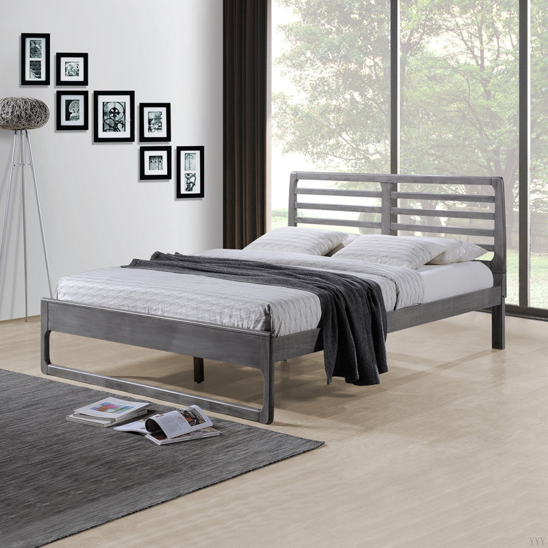 GRAND LIT CONTEMPORAIN, Gris