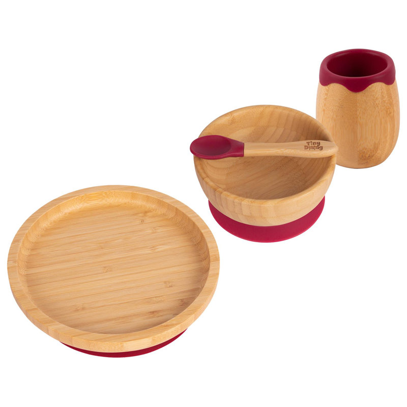 Piece Dinnerware Set, Red