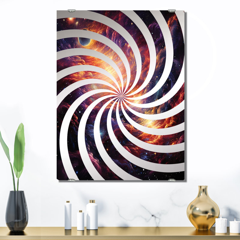 Samel - Grand miroir mural Galaxies MIR139172, 32 po x 24 po
