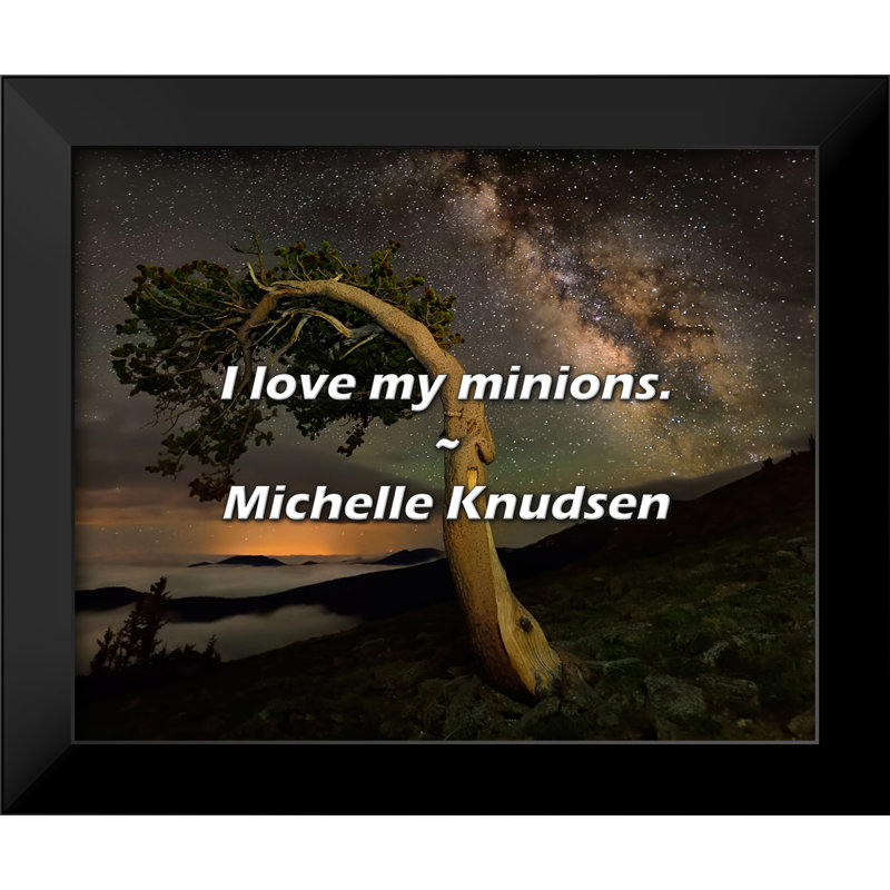 Citation de Michelle Knudsen: I love my minions.