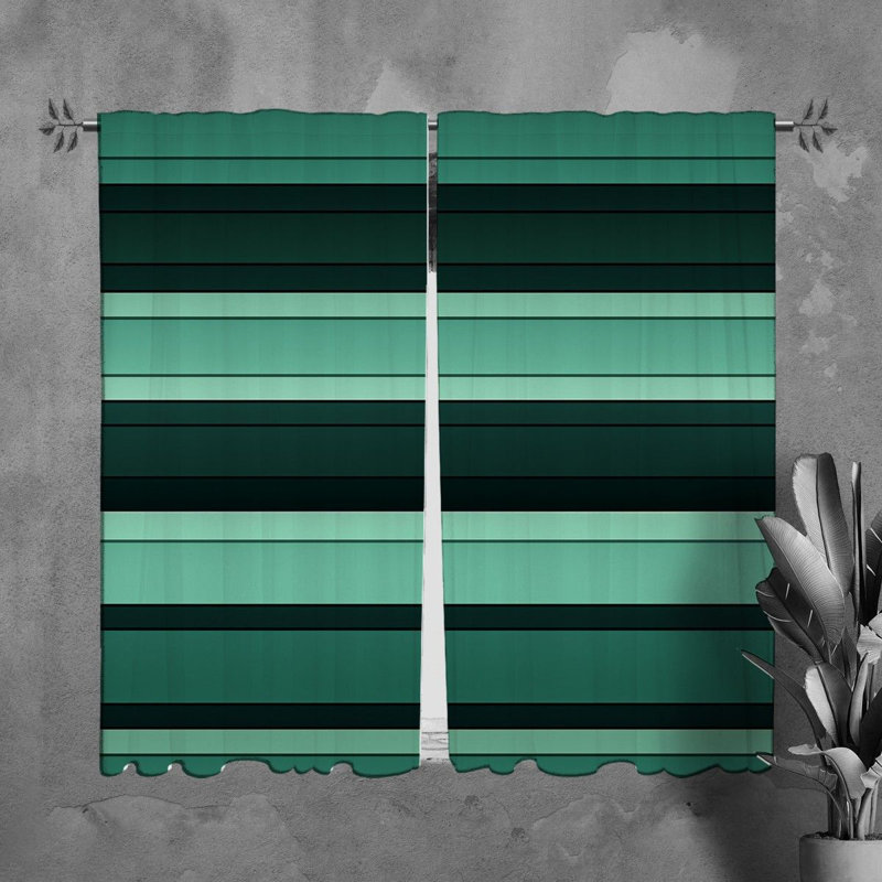 Paire de rideaux obscurcissant en polyester Xarianna, L 20 po x L 82 po