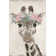 Flower Friends II Neutral by Emily Adams - Wrapped Canvas Art Prints
