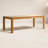 Tempo 87" W x 39" D Rectangular Teak Dining Table 