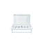 Lit escamotable avec port USB et tablettes amovibles de chaque côté, lit escamotable en pin massif pour bureau personnel, chambre d'amis, blanc-1307960734