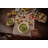 Olive Rust Linen Table Runner