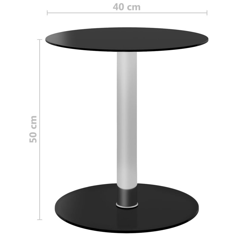 Frame Single Coffee Table, Black, Black/Gray