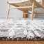 Tapis brun / ivoire touffeté à la main Brodney-943674036
