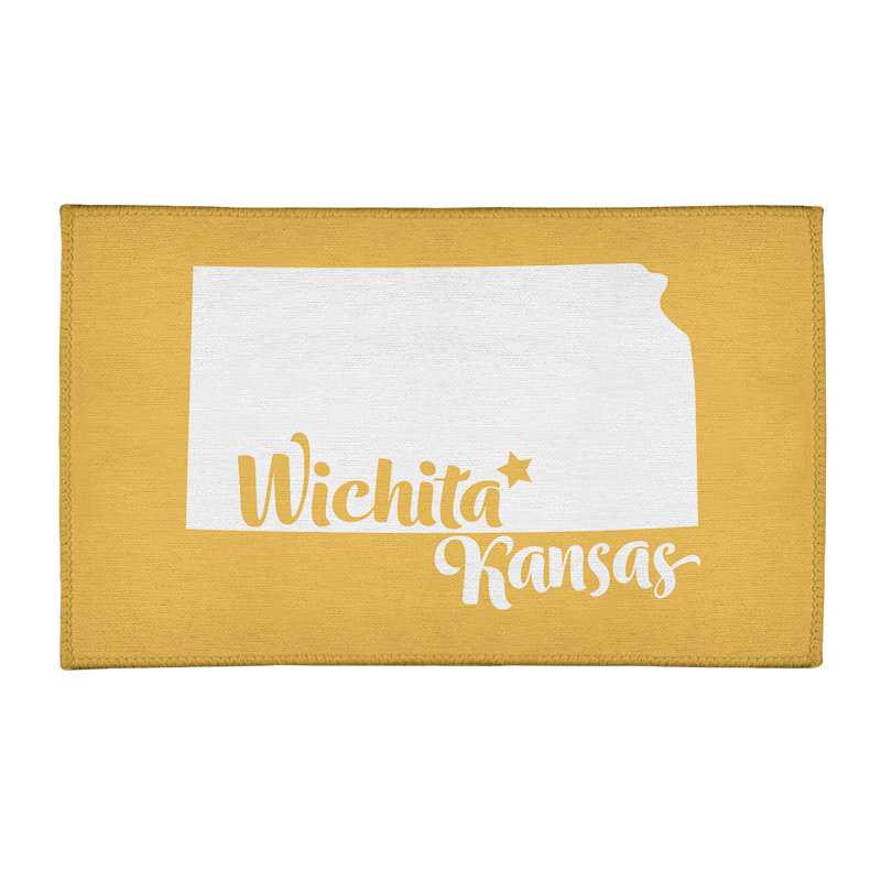 Tapis en poly-chenille wichita kansas, Rectangle 2 pi x 3 pi