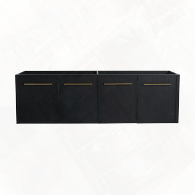 Wall Mounted Bathroom Vanity Cabinet Body Without Top Sink