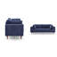 Kraz 215.9Cm Square Arms Sofa-1916642914