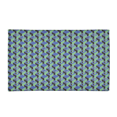 Chenille Geometric Indoor Rug