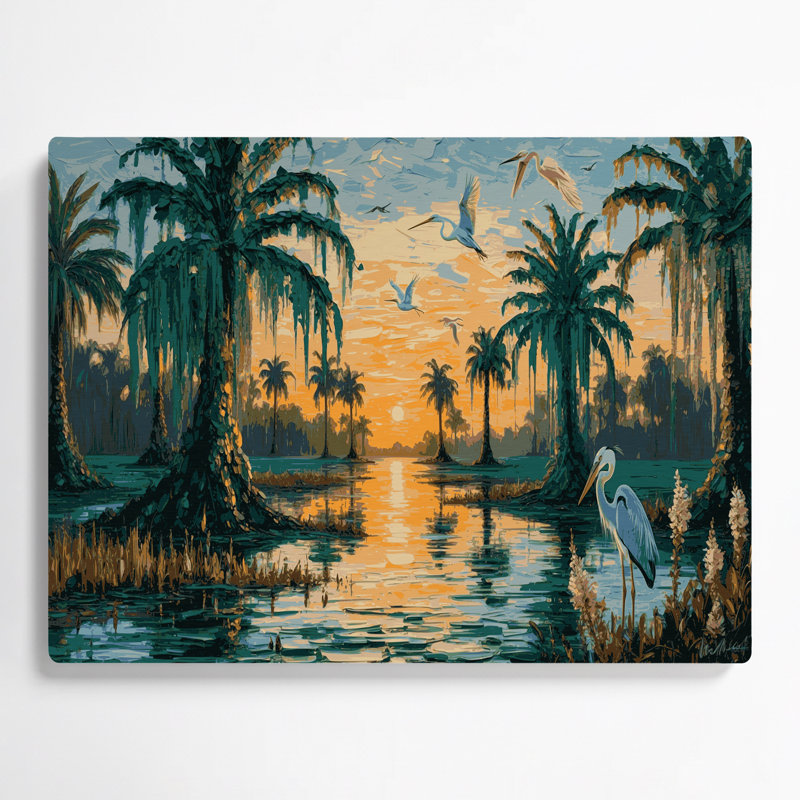 USA State Florida Blue Metal Wall Art, 12" H x 18" W