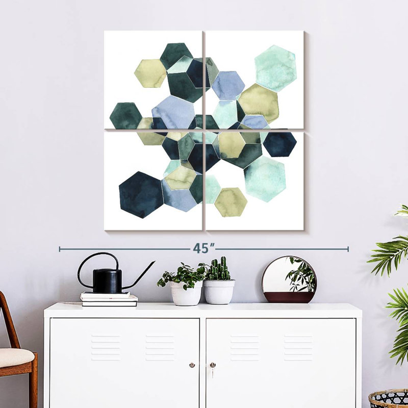 Crystallize I, 32" H x 32" W