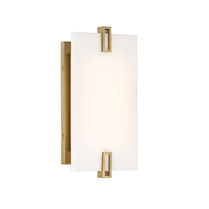 Erdaun Steel LED Flush Mounted Sconce