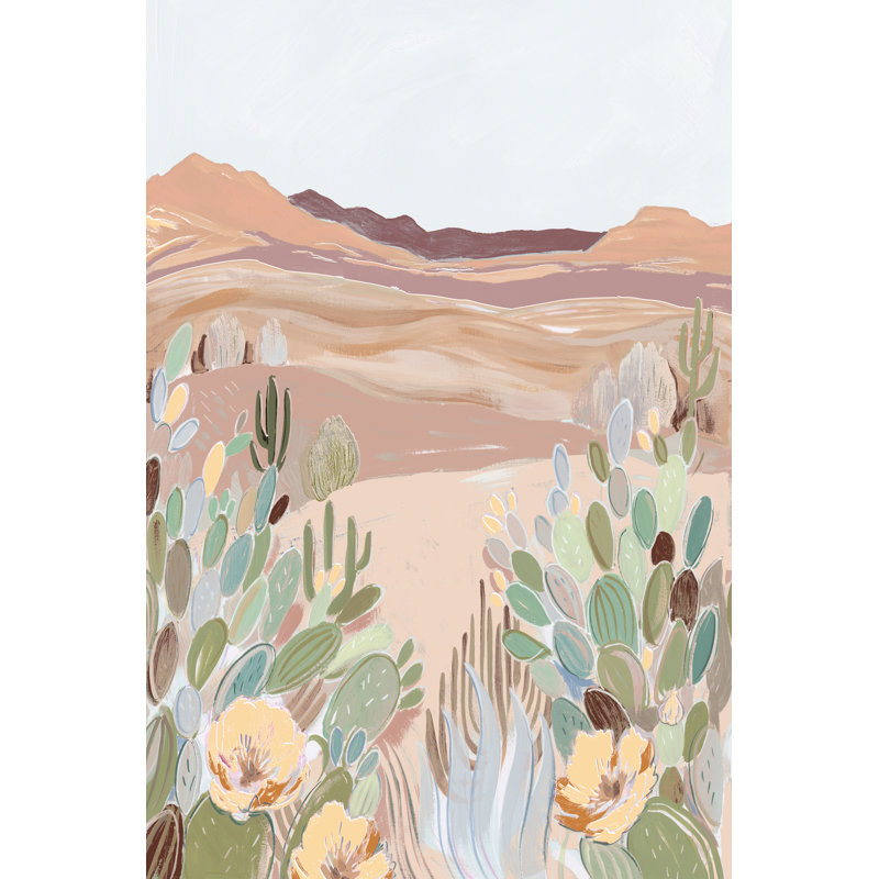 Leahann " Warm Sunbaked Desert II " by Laura Marr, 18" H x 12" W
