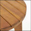Table d'appoint d'extérieur en bois-490430535