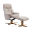 Billings 80cm Wide Swivel Standard Recliner-609382733