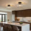 Glass Semi Flush Mount-1290450707