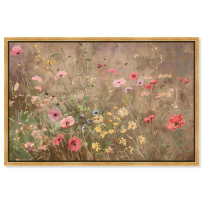 «Wildflower Meadow Canvas Cottage» par Art Remedy
